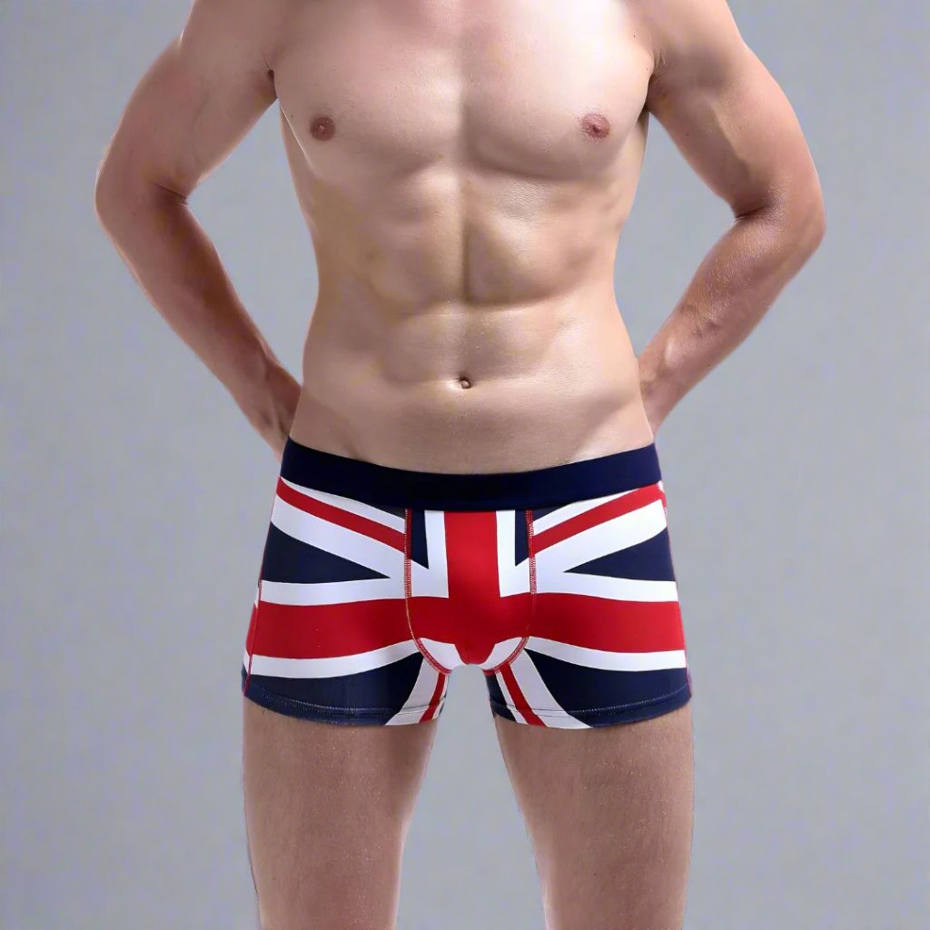 Men's British Flag Boxer Briefs CrownJewel.co